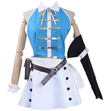 Yejue Women Cosplay Dress Cosplay Costume Top Skirt Sleeveless Outfit Party Show Role Playing