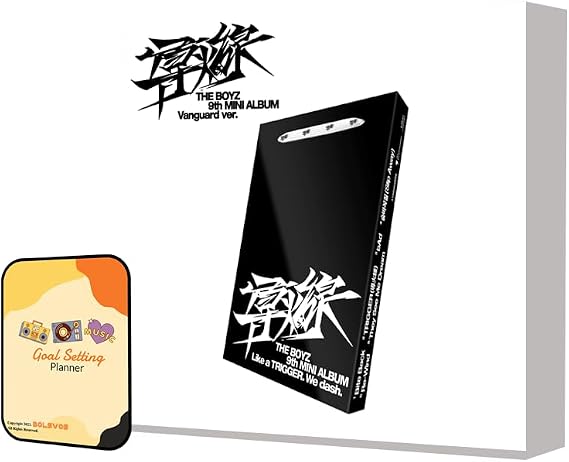 THE BOYZ Album - TRIGGER Vanguard Ver. (Standard ver.)+Pre Order Benefits+BolsVos Exclusive K-POP Giveaways Package
