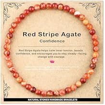 AD Beads 4mm6mm8mm10mm Handmade Bracelet - Natural Gemstone for Peace and Tranquility - Meditation, Yoga, Healing and Energy Gift for Unisex