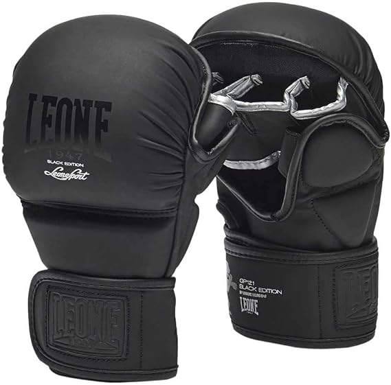 LEONE 1947, MMA Gloves Black Edition