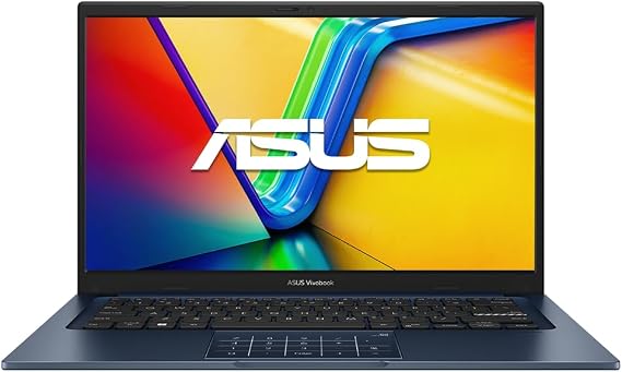ASUS 2026 Vivobook 14" FHD Laptop 10-Core Intel Core i5-1334U Iris Xe Graphics 16GB DDR4 512GB NVMe SSD USB-C with DP WiFi AC BT Webcam HDMI1.4 Windows 11 Home with RE USB