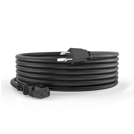 AC Power Cord Cable for Anker SOLIX Power Station C800 C1000 F2000 F2600 757 767