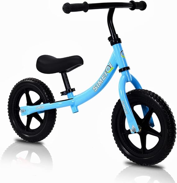 12 Inch Balance Bike for 2 3 4 5 Years Old Boys Girls Walking Training Bicycle No Pedal Adjutable Seat and Handlebar