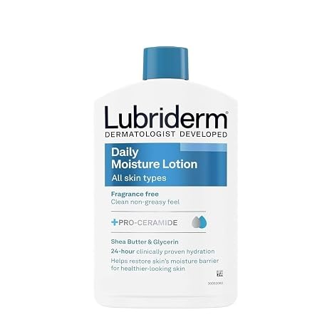Lubriderm Dry Skin Lotions, Original, 6 oz, Unscented