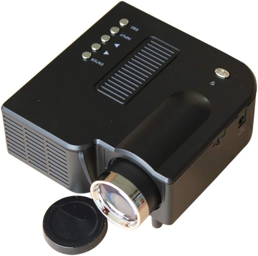 Projector Home Mini Portable Multimedia Movie Player HD Compatible HDMI/USB/VGA/AV/SD Card Home Cinema Entertainment