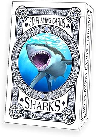 Artgame 3D Playing Cards (Sharks)