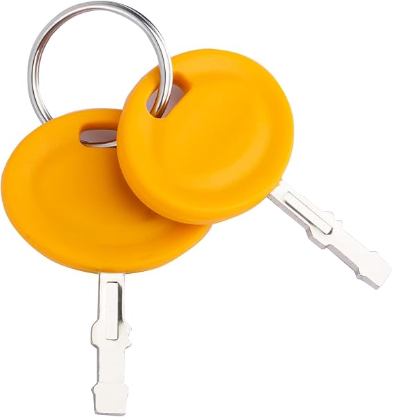 2PCS Ignition Keys 925-2054A Replacement for Lawn Mower 625-05000 625-05002 725-1745 725-2054 925-1744A 925-1745 925-1745A Cub Cadet MTD Troy Bilt Craftsman Spare Keys