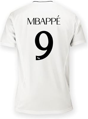 Real Madrid Jersey. Real Madrid Home Shirt 2425 MBAPPE 9#. 100% Polyester. Classic fit. Official RM Soccer Jersey.
