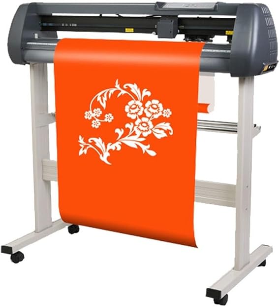Vinyl Cutters Plotter Printer with Adjustable Double-Spring Pinch Rollers for DIY Sign and Label Making SK720