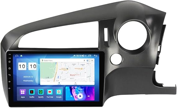 Android car Radio for Honda Stream 2009-2013,10 inch Car Stereo Touch Screen Upgrade with Wireless CarPlay/Android Auto GPS Navigation WiFi FM Radio Head Unit,2G+32G