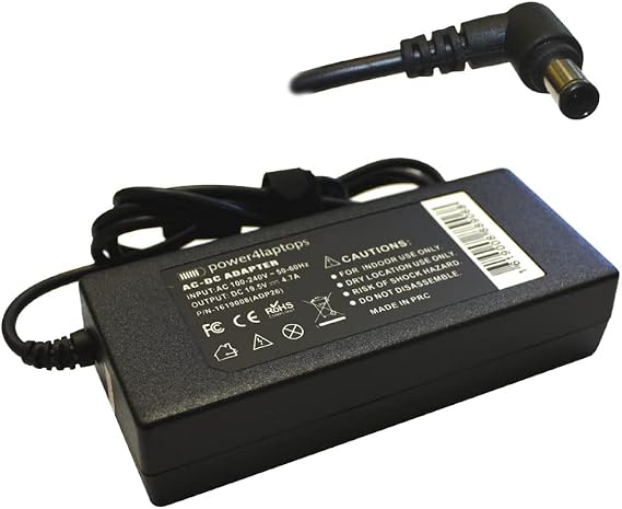 Power4Laptops Monitor Power Supply AC Adapter Compatible With LG 25UM58