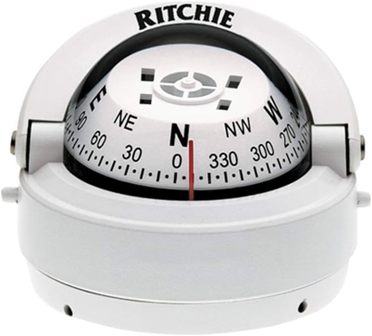 'Compass, Surface Mount, 2.75'' Dial, Wht.'