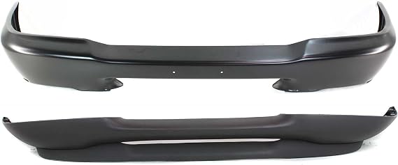 Garage-Pro Bumper Kit for Ford Ranger EV XL XLT 1998-2000 Front RWD Paint to Match Steel w/o Molding Holes for Models without Fog Lights Replaces # Yl5Z17757AAA Xl5Z17757APTM FO1002347 F87Z17626AAA
