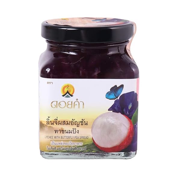 Lychee Jam with Butterfly Per Spread Apply Bread 220 g