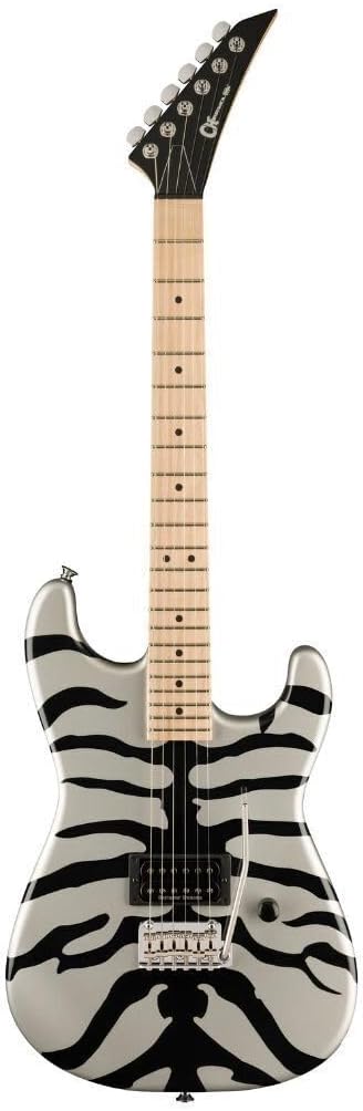 Charvel Super-Stock SD1 H 2PT M Electric Guitar - Silver Bengal