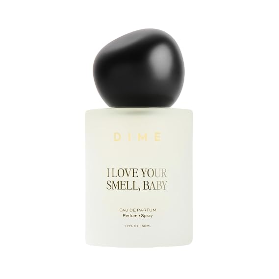 DIME Beauty I Love Your Smell Baby Perfume, 1.7 oz | Fruity Gourmand Eau de Parfum for women. Clean perfume with a soft, feminine scent.