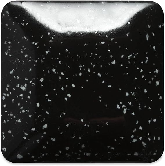 Mayco Speckled Stroke & Coat Glaze - Speckled Tuxedo, Pint