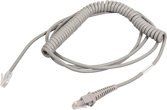 Datalogic Serial Cable RJ-45 (10 Pin) Male 3.7m for Gryphon I GD4110, GD4130; Magellan 95XX; QuickScan I QD2110, QD2130