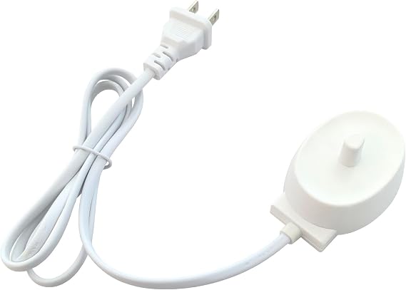 Electric Toothbrush Charger Compatible with Braun/Oral-B 3757 IO Series | Inductive Charging Base Compatible with Oral-B 3757 IO Series 3 4 5 6 Genius D12 OC20 Professional 2000 9000 Waterproof IPX6