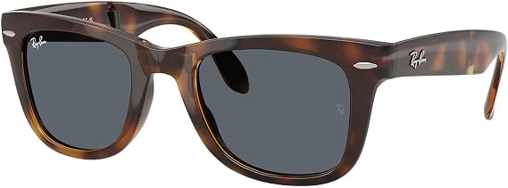 Ray-Ban Unisex Rb4105 Folding Wayfarer Square Sunglasses