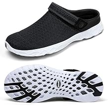 SAGUARO Men's Women's Quick Dry Garden Shoes Lightweight Breathable Gardening Clog Water Shoes Mesh Sandals for Sports Outdoor Beach Pool Exercise