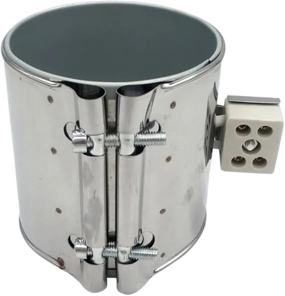 Stainless Steel Mica Band Heater 110V/220V/380V Wattage 330W/370W//420W/460W/500W 95x40mm/45mm/50mm/55mm/60mm(110V,500W 95x60mm(IDxH))