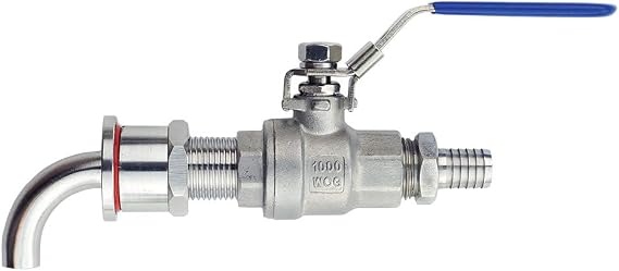 Northern Brewer - EZ Clean Kettle Valve Kit with Barb