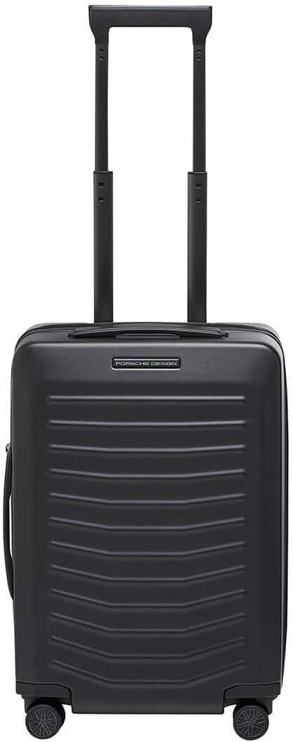 Bric's PORSCHE DESIGN 21" Spinner Carry-On Luggage - Roadster Travel Suitcase with Wheels for Men and Women - Black Matte