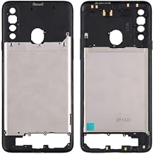 for Galaxy A20s Middle Frame Bezel Plate (Black)