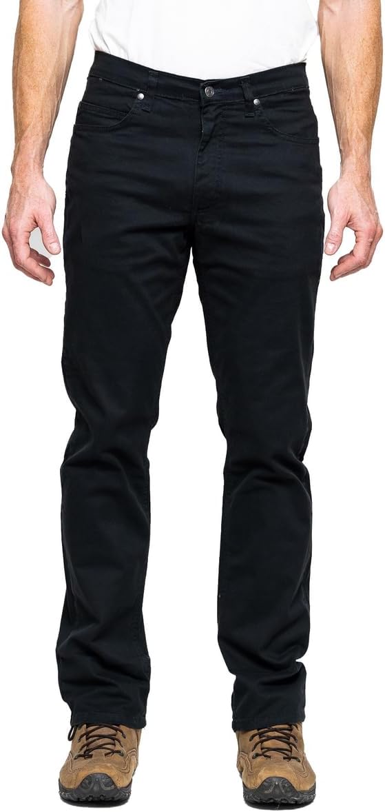 FULL BLUE 5 Pocket Stretch Twill Pants, Regular Fit, Straight Legs