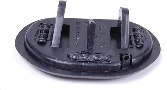 Front Right Headlight Wash Cover,for Z4 E85 E86 2002-2008, ABS Plastic Replacement Lamp Washer Cap, OE 51117078262, Black