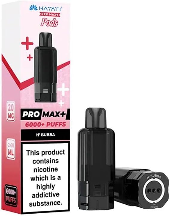 Hayati 6000 Pro Max Plus 6K Refill Pod (pack of 1) (H' Bubba)
