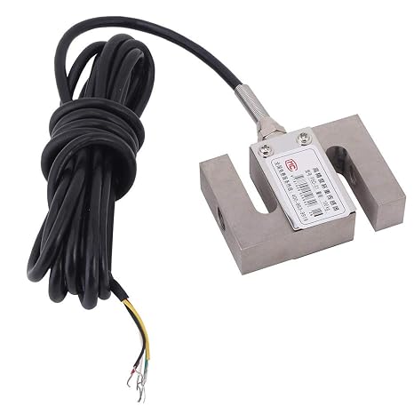 Portable S type Beam High Precision Load Cell Scale Sensor 50/100/ 300/2000 KG for Hopper Weight High Pressure Tension Weighing(100kg)