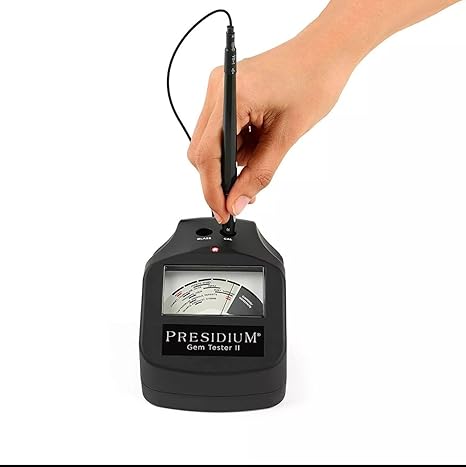 Presidium Gem Tester II, Professional Diamond and Gemstone Testing Device, Portable Electronic Tester