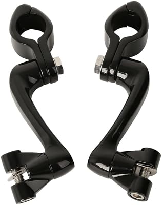360 Adjustable Highway Foot Peg Mounting for,for Kawasaki,for Suzuki,for Yamaha 14 32mm Engine Guard -Black