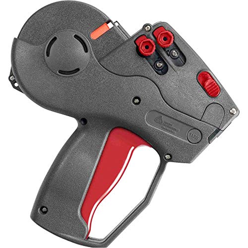 Monarch 925082 Pricemarker, Model 1136, 2-Line, 8 CharactersLine, 58 x 78 Inches, Label Size,BlackRed