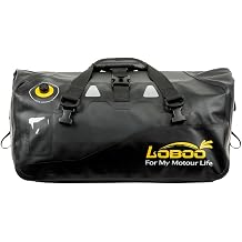 Loboo BWB40P02 Upgraded Edition, 40L Motorcycle Travel Luggage Bag, Retractable Motorcycle Tail Bag, Hiking Travel Luggage