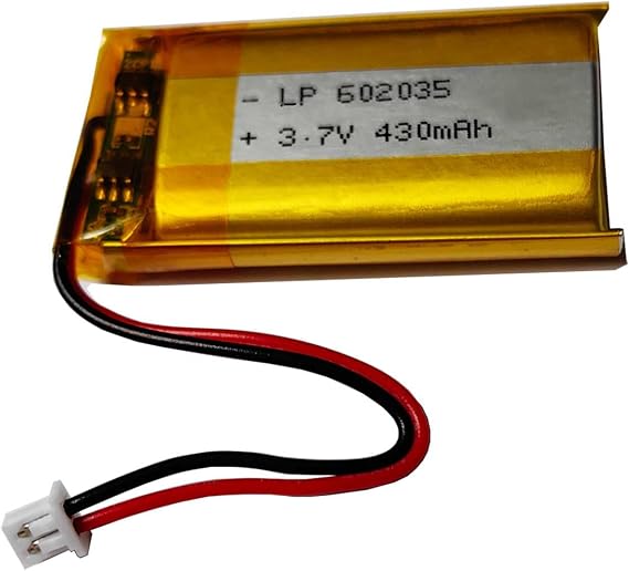 AOLIKES 602035 430mAh Battery Replacement for Jabra Speak 510 Bluetooth Speakerphone, Skullcandy Hesh 2 Wireless, Dash Cam, Pet GPS and More