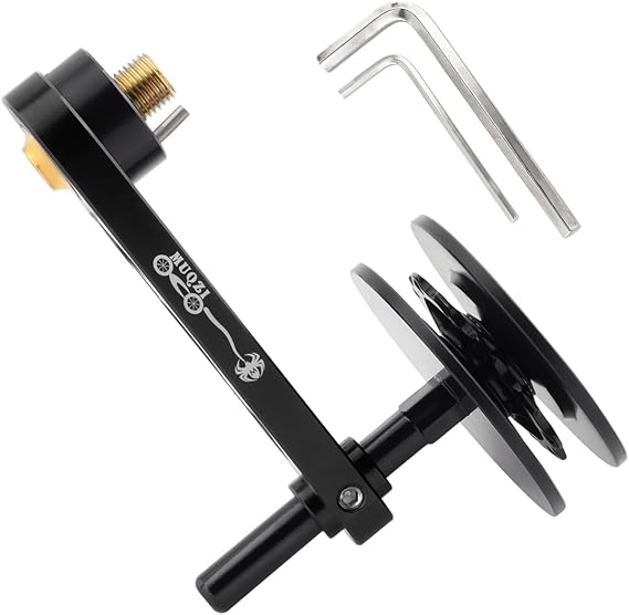 Single Speed Chain Tensioner, Bike Chain Tensioner Adjuster MTB Adjustable Tension Adjustment for Road Bicycle Cycling