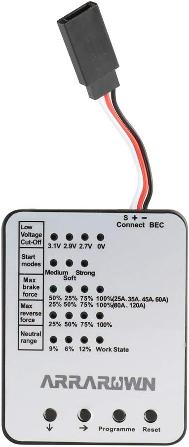 Surpass Hobby Program Card RC Car Electronic Speed Controller Programmer