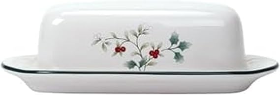 Pfaltzgraff Winterberry Covered Butter Dish Dinnerware Set, Assorted