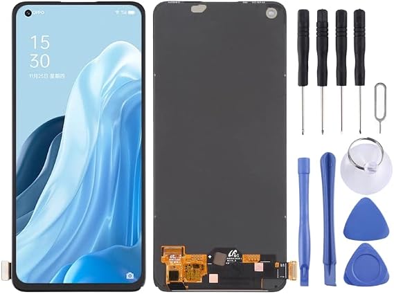 LCD Screen and Digitizer Full Assembly for Oppo Reno7 SE 5G / Find X5 Lite / F21 Pro / Reno7 4G / Realme 9 Pro+ / Reno7 4G / Reno8 4G / Reno8 5G / Reno8 Lite