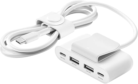 Belkin 4-Port USB C and USB A Power Extender for Travel