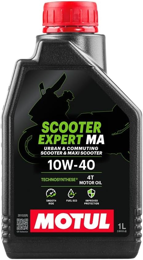 Motul Scooter Expert 4T Synthetic Blend 1-Liter