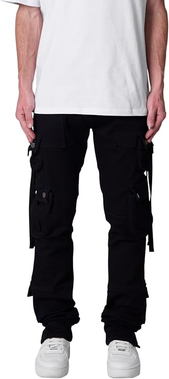 mnml Men's Mnml Men's D152 Cargo Straight Denim
