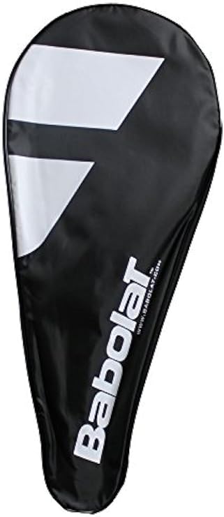 Babolat (New Logo Tennis Racquet Racket Cover Case Bag - Black/White
