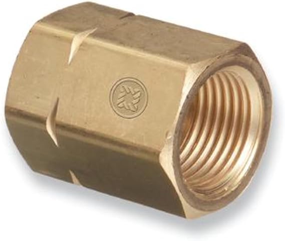 Radnor 61 CGA-300 To CGA-510 Brass Cylinder Adapter