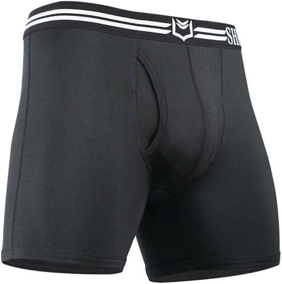 SHEATH Mens Underwear with Pouch 4.0 Men's Modal Dual Pouch Boxer Briefs Underwear