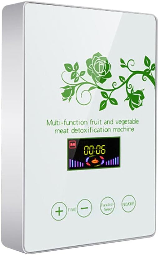 Ozone Generator, Ozone Machine for Water and Air Treatment - Portable Ozone Generators with 2 Air Stones &amp; Timer, Effective Odor Eliminator for Home, Kitchen, Fruits &amp; Vegetables