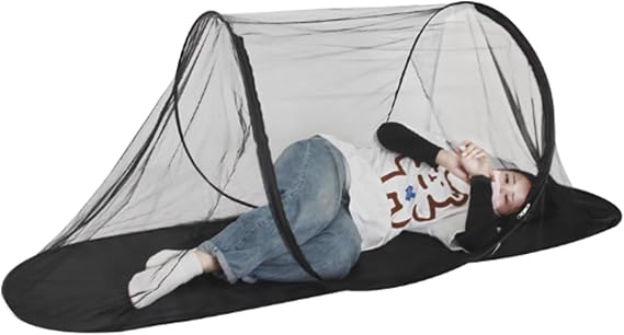 Foldable Mosquito Net, Pop-up Mosquito Net for Single Bed, Family MosquitoNet Bed, Foldable Camping Tent, No Installation Required, Portable MosquitoNet Tent for Travel, Camping, Home Dorm